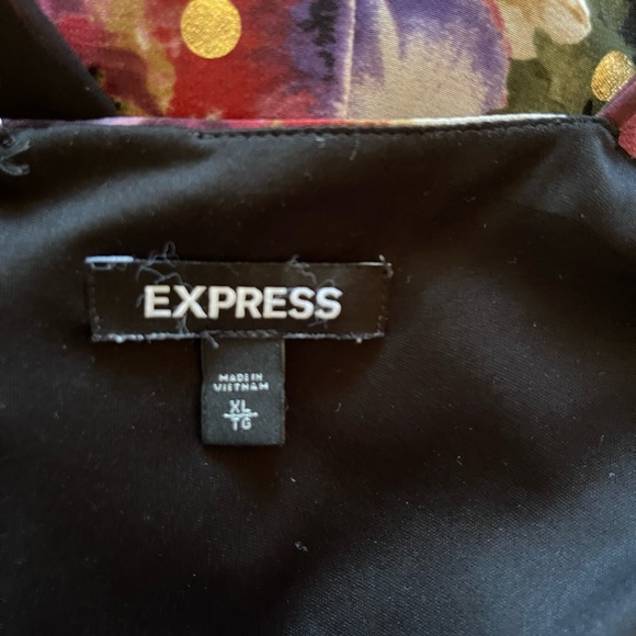 Express Floral Maxi Dress . - Picture 13 of 14